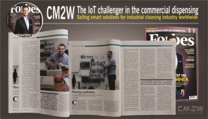 CM2W – the IoT challenger in dispensing business in Forbes Bulgaria
